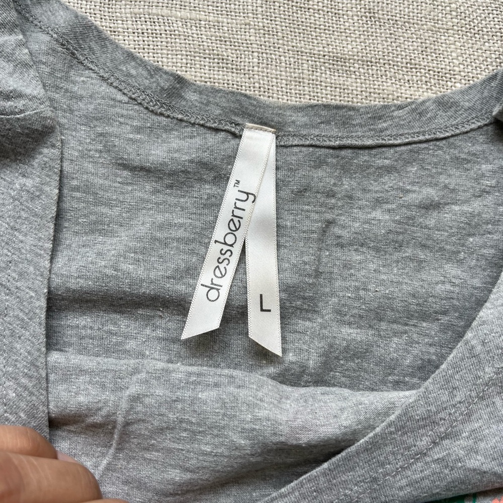 Grey Logo T Shirt - Picture 3 of 3
